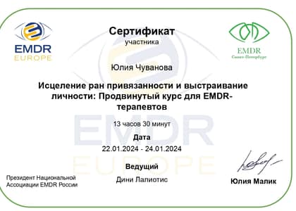 Исцеление ран привязанности. Продвинутый курс для EMDR-терапевтов (Дини Лалиотис)